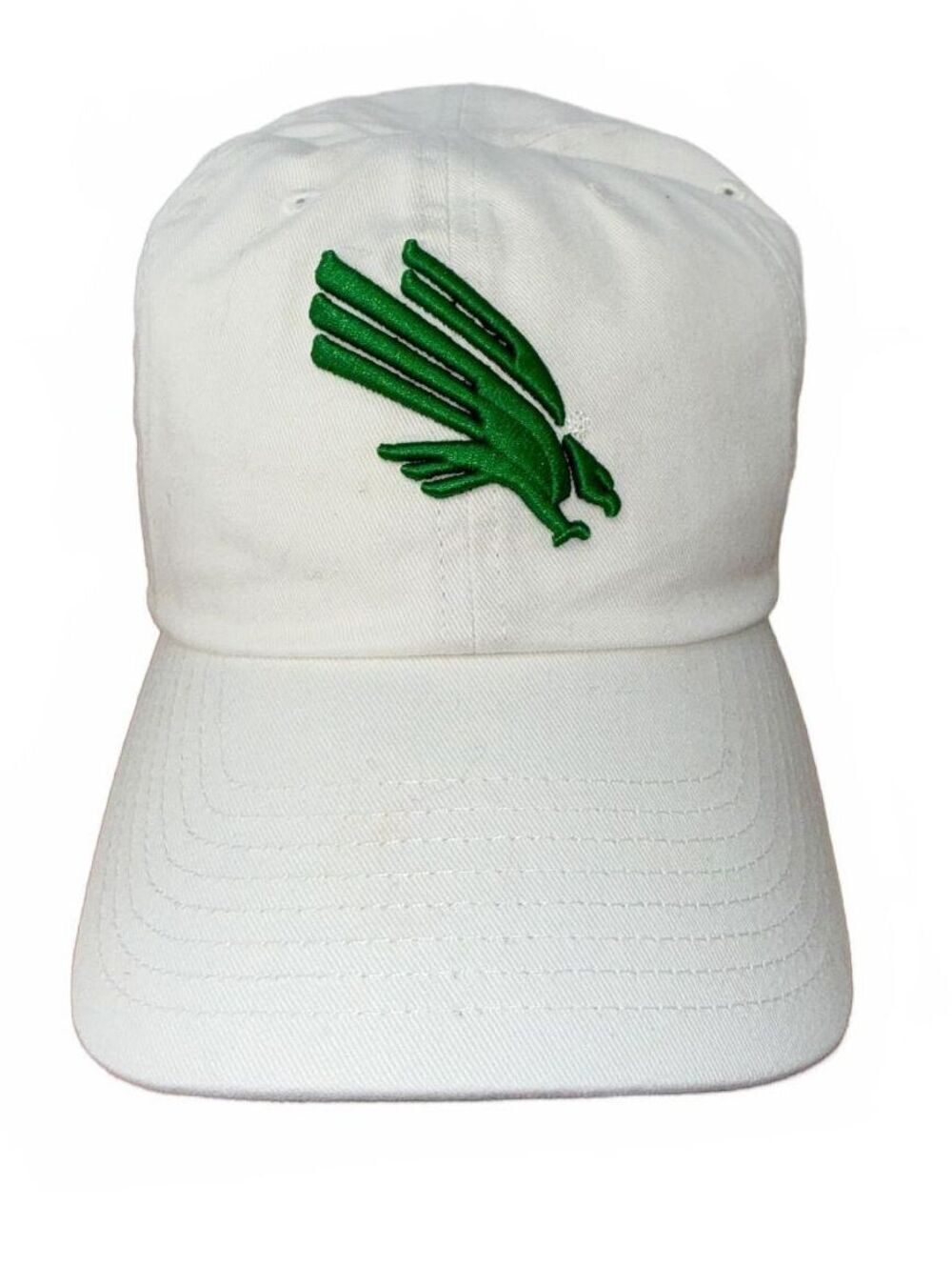 '47 Brand White Baseball Cap with Green Eagle Logo